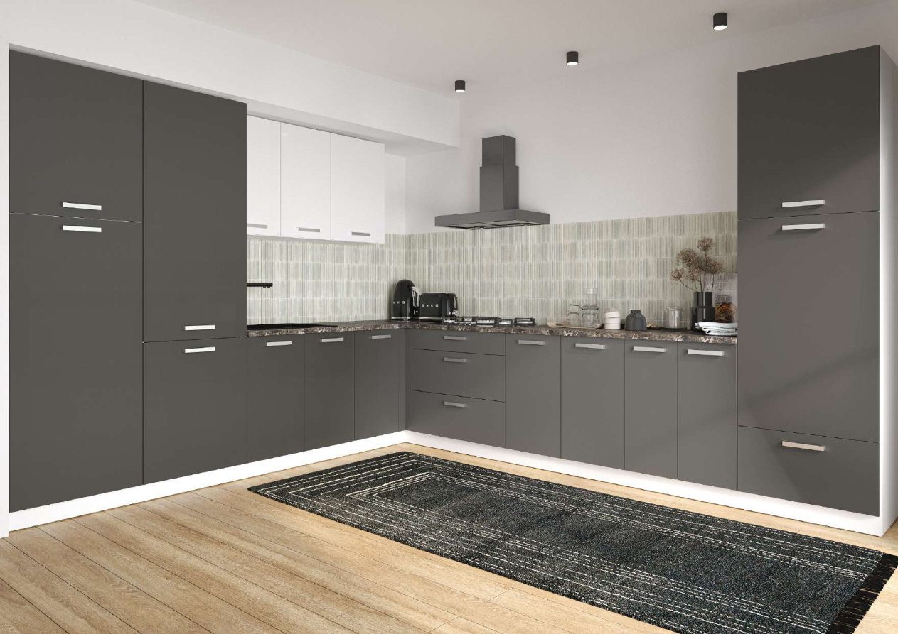 Cocina modular en esquina