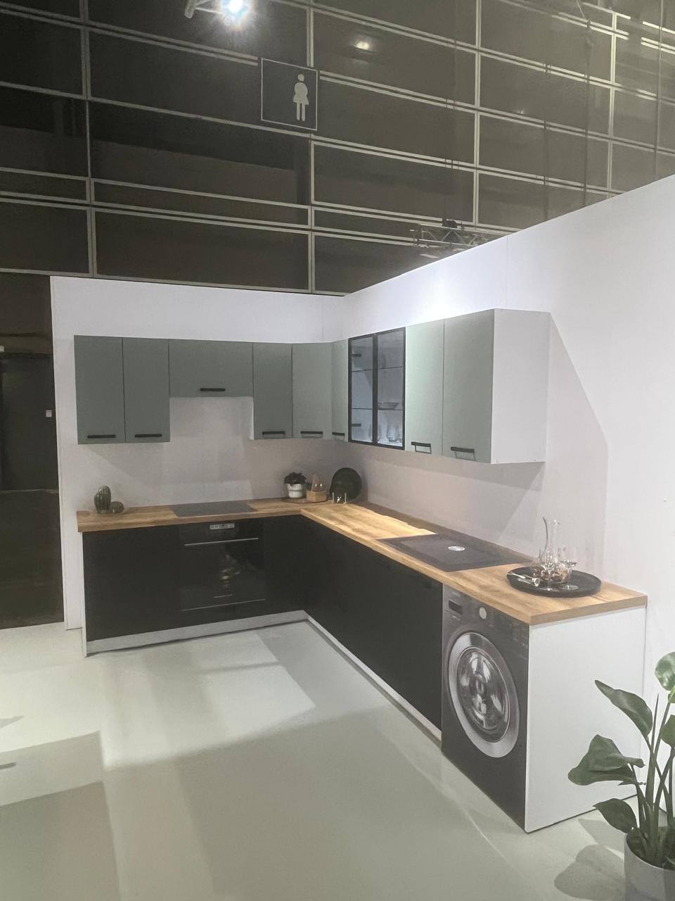 Cocina Brenta de Muebles Nobles presentada en Feria Hábitat València